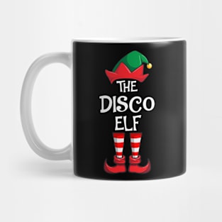 Disco Elf Matching Family Christmas Mug